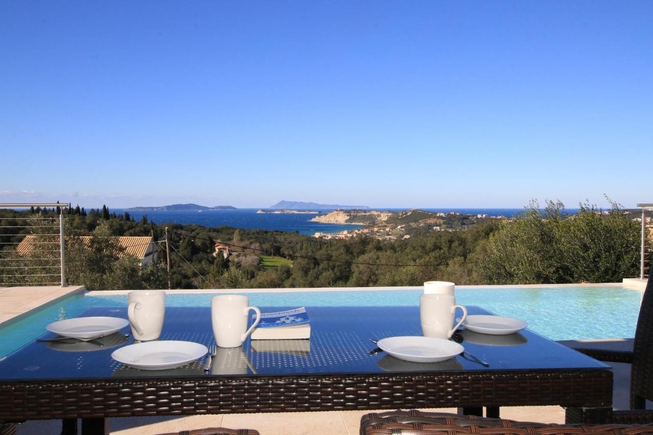 Sunset Sea View Villa 6 Arillas  Exterior photo