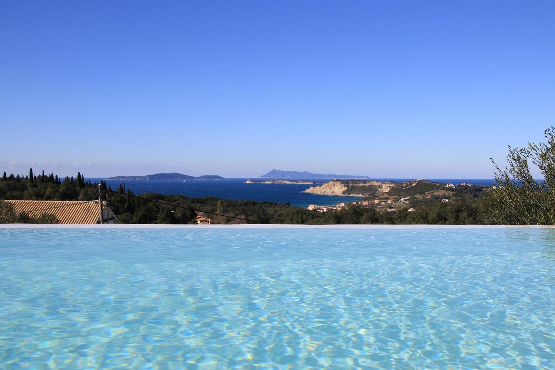 Sunset Sea View Villa 6 Arillas  Exterior photo